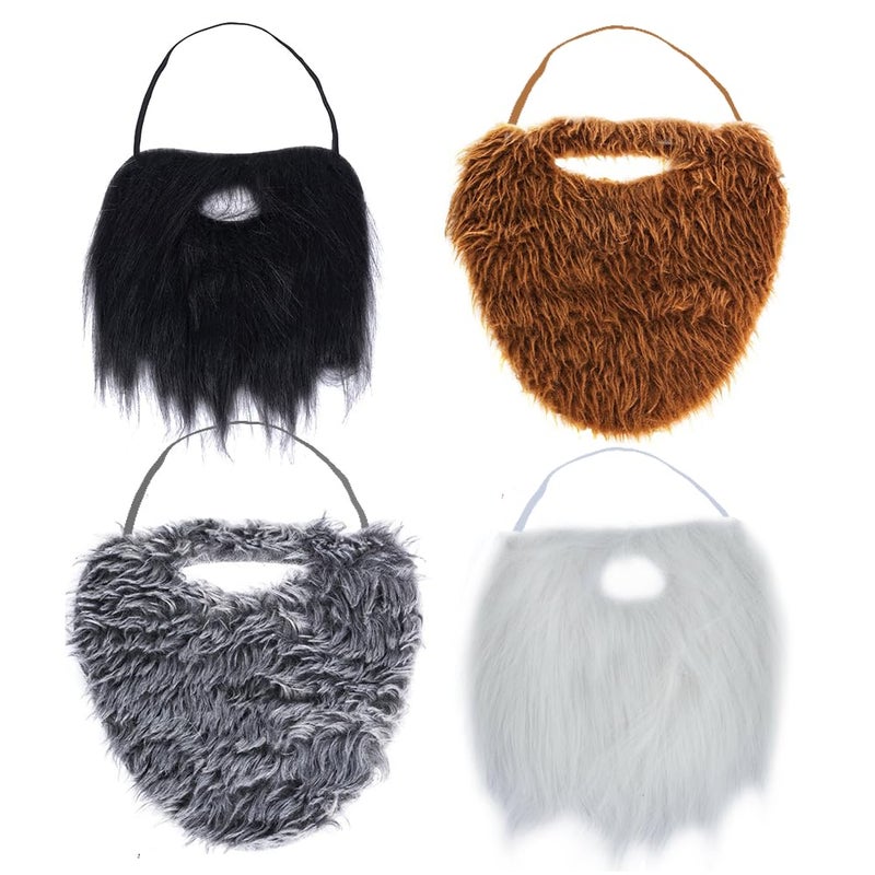 Tigerdoe Fake Beard for Adults Kids - Costume Accessories - Beard & Mustache - Fake Mustaches - Image 1
